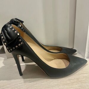 Valentino Garavani Black Studded Heels